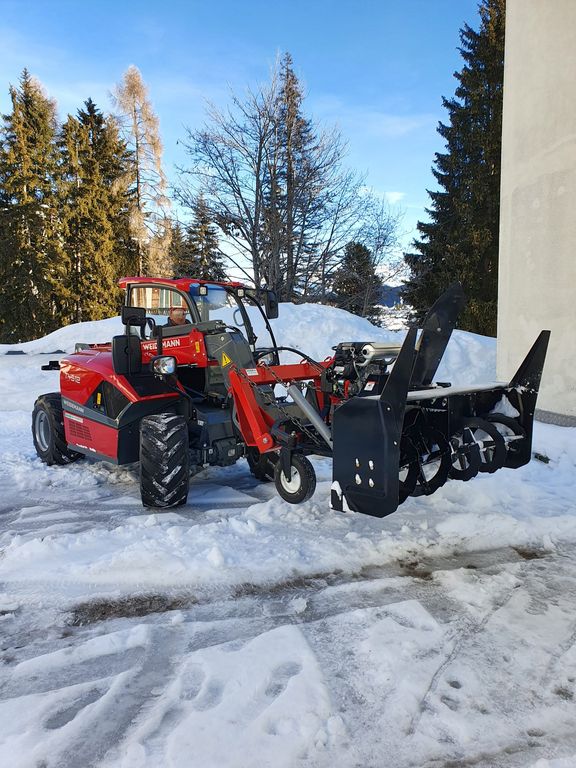 Schneefräse Bercomac mit Weidemann 4512, Teleskplader Weidemann, Jony Hauswartungen